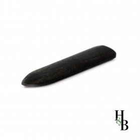convex ebony plaque