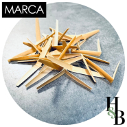 MARCA pala gubiada y con forma oboe
