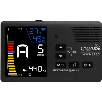 Afinador con Metrónomo Digital Cherub WMT-565c
